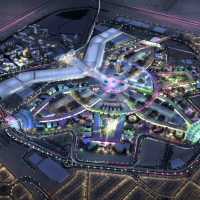 Dubai Expo 2020 (USA Pavillion, Spain pavillion, Italy Pavillion, Expo Village)